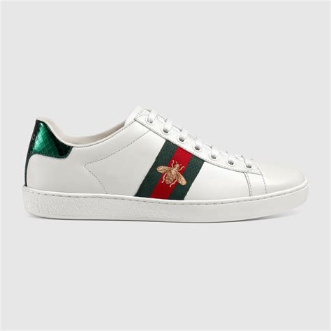 gucci ace embroidered sneaker women's